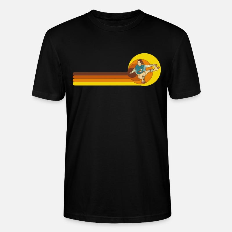 Inline-Skating Inline-Skater Inline-skates - Stanley/Stella Unisex Bio-T-Shirt CRAFTER - Schwarz
