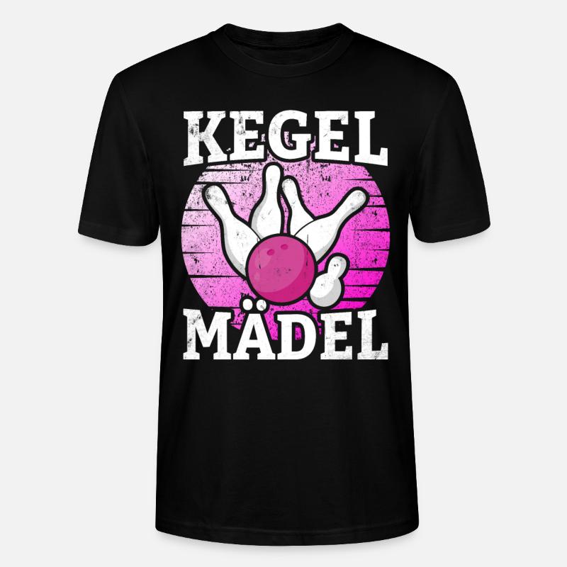 Kegel Mädel - Stanley/Stella Unisex Bio-T-Shirt CRAFTER - Schwarz