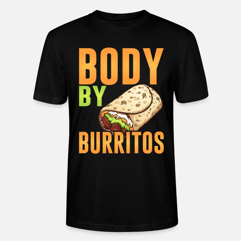 Burrito Gift - Stanley/Stella Unisex Bio-T-Shirt CRAFTER - Schwarz