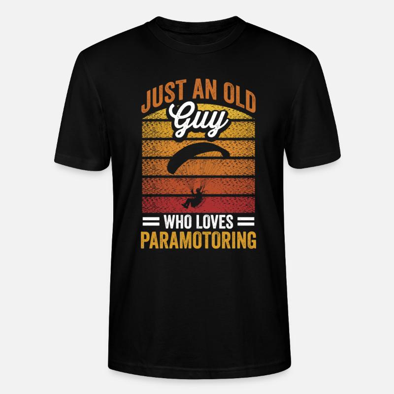 Paramoteur paramoteur - T-shirt bio CRAFTER Stanley Stella Unisexe - noir