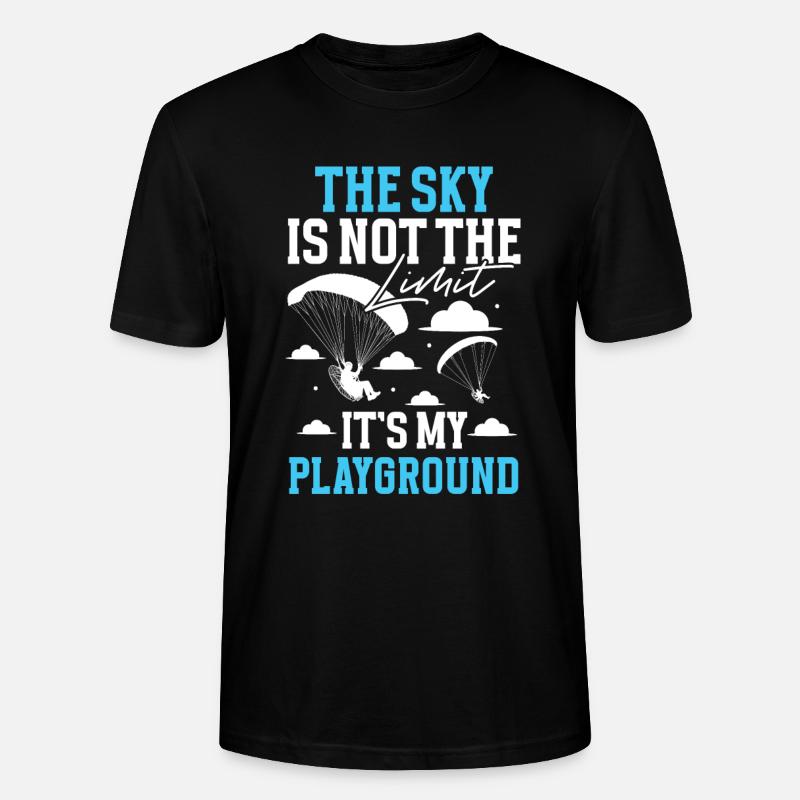 Paramotoring paramotoring - Stanley/Stella CRAFTER Unisex Organic T-Shirt - black
