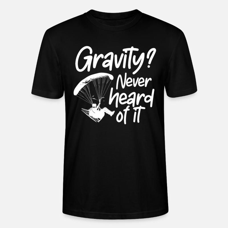 Paramotoring paramotoring - Stanley/Stella CRAFTER Unisex Organic T-Shirt - black