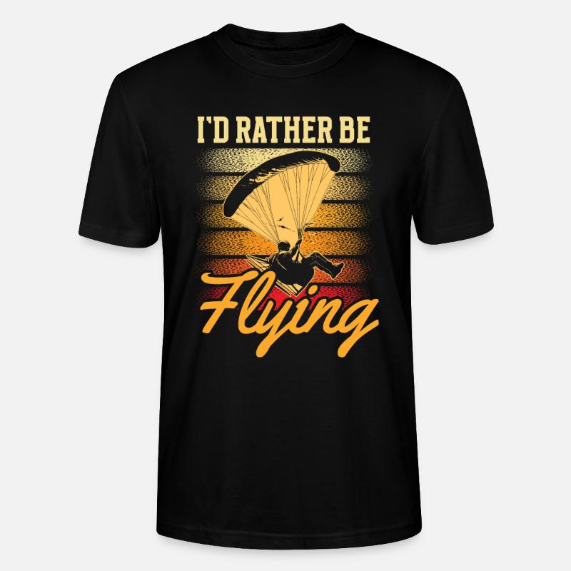 Paramotoring paramotoring - Stanley/Stella CRAFTER Unisex Organic T-Shirt - black