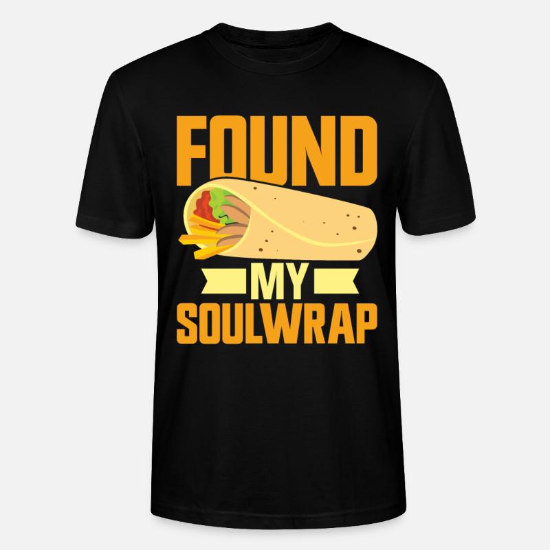 Burrito Gift - Stanley/Stella Unisex Bio-T-Shirt CRAFTER - Schwarz