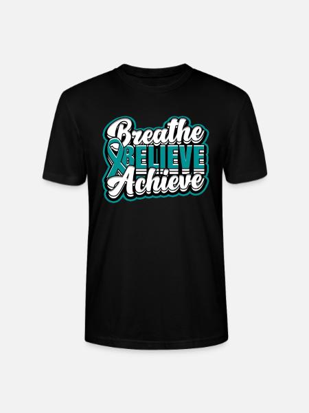 Entgiftung Suchtkrank Belive Achieve - Stanley/Stella Unisex Bio-T-Shirt CRAFTER - Schwarz