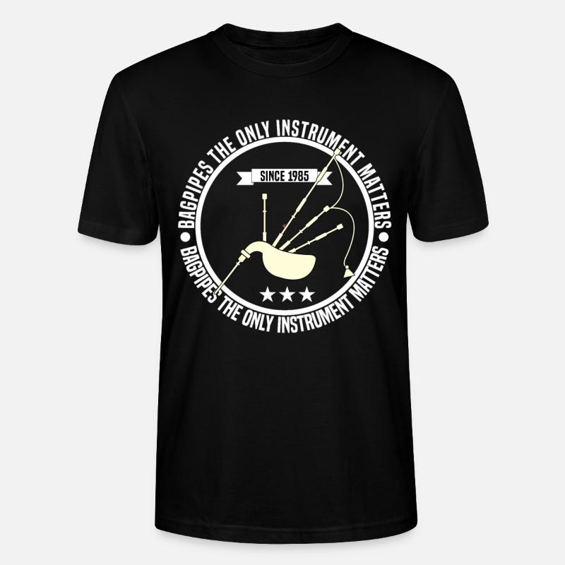 cornemuse - T-shirt bio CRAFTER Stanley Stella Unisexe - noir