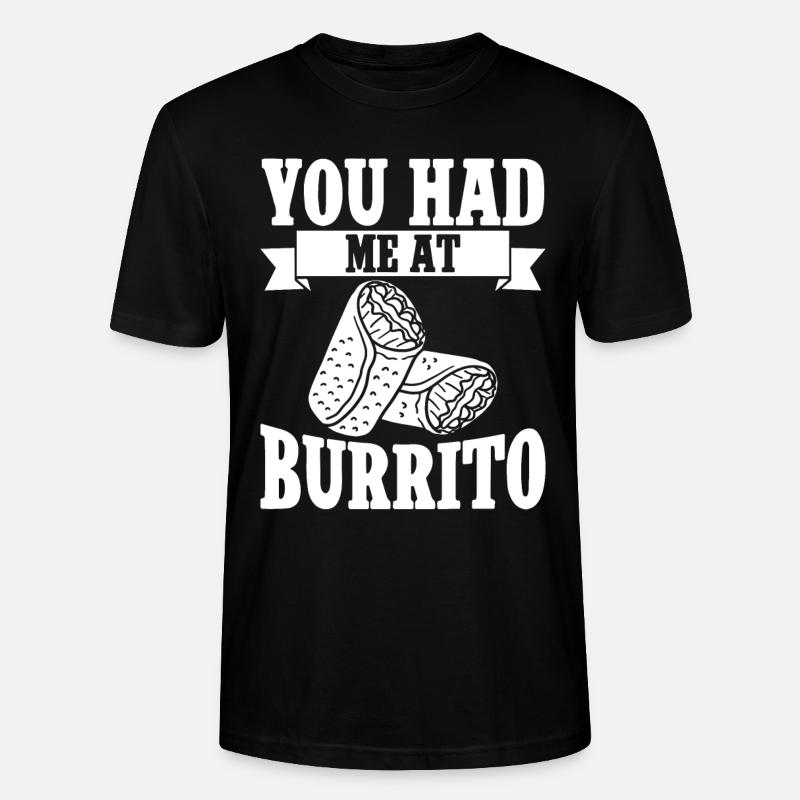 Burrito Gift - Stanley/Stella Unisex Bio-T-Shirt CRAFTER - Schwarz