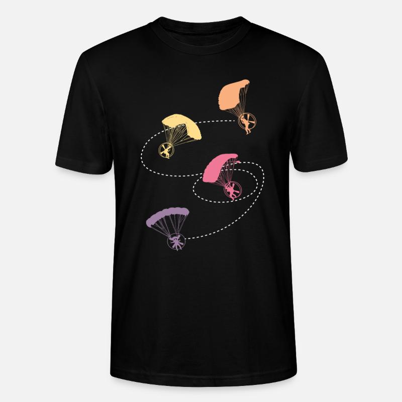 Paramoteur Vol Parapente - T-shirt bio CRAFTER Stanley Stella Unisexe - noir