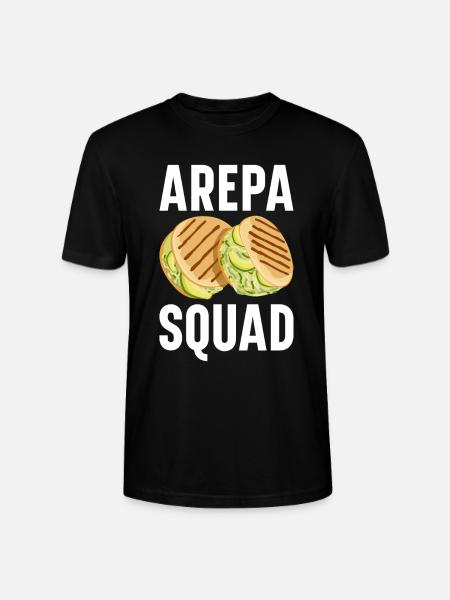 Cuisine colombienne d’Arepa - T-shirt bio CRAFTER Stanley Stella Unisexe - noir