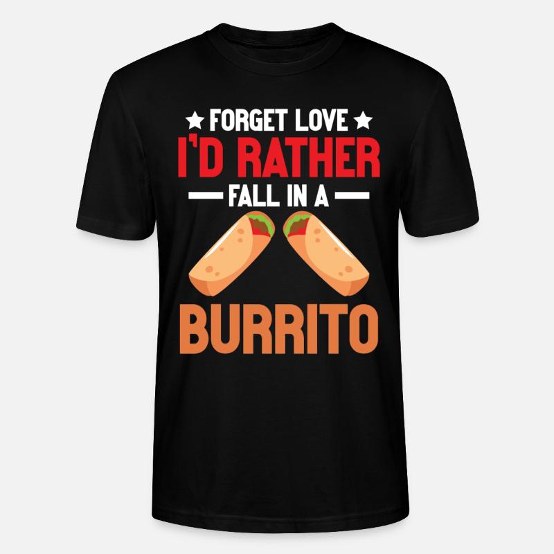 Burrito Gift - Stanley/Stella Unisex Bio-T-Shirt CRAFTER - Schwarz