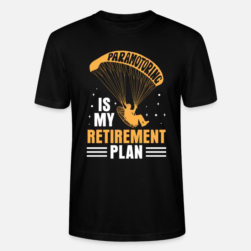 Paramotoring paramotoring - Stanley/Stella CRAFTER Unisex Organic T-Shirt - black