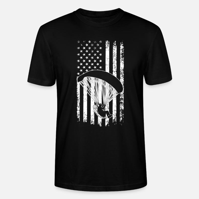 Paramoteur Paramoteur - T-shirt bio CRAFTER Stanley Stella Unisexe - noir