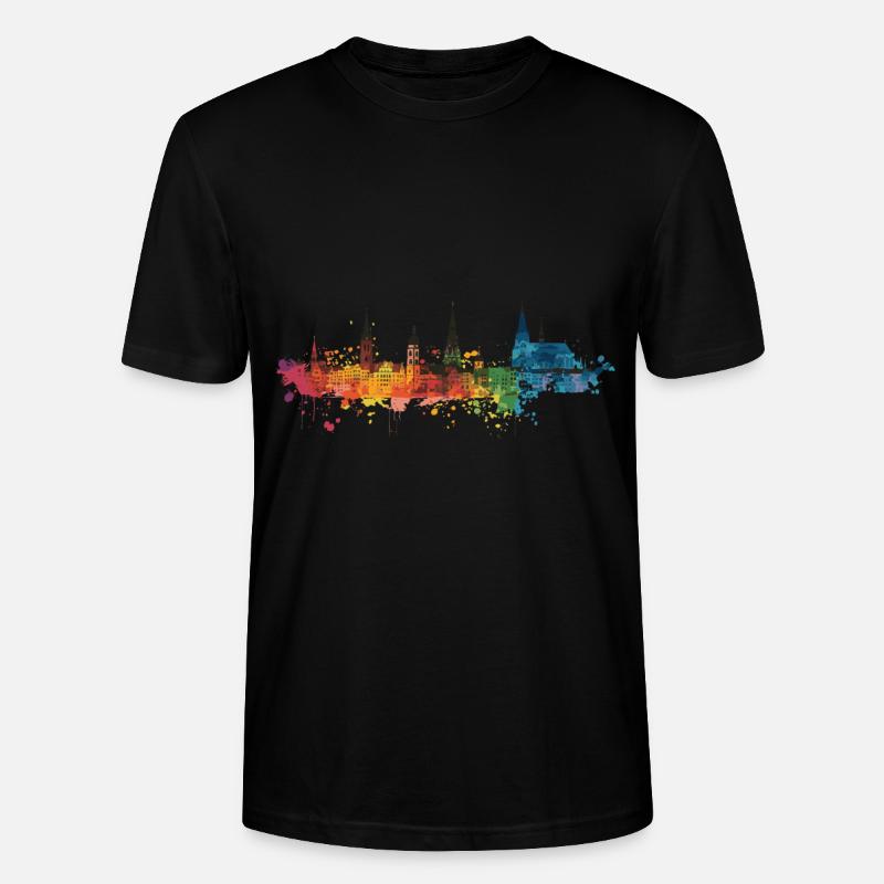 Mechernich - Stanley/Stella Unisex Bio-T-Shirt CRAFTER - Schwarz