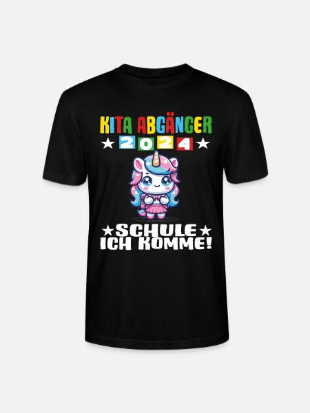 Kita Abgänger 2024 Einschulung 2024 - Stanley/Stella Unisex Bio-T-Shirt CRAFTER - Schwarz