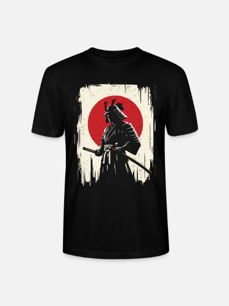 Samurai - Stanley/Stella CRAFTER Unisex Organic T-Shirt - black