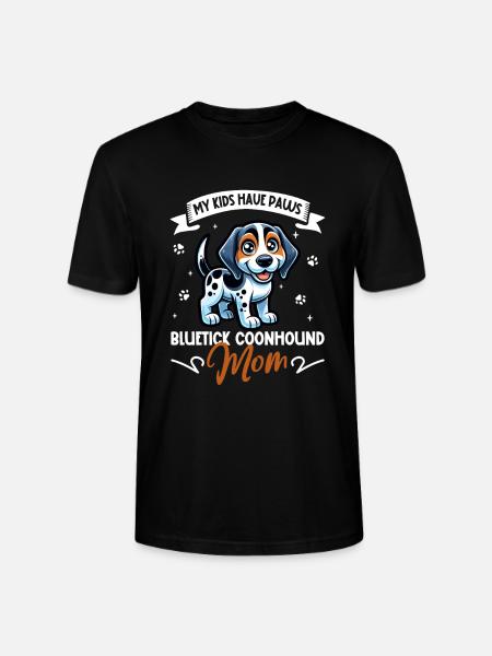 Bluetick Coonhound Maman - T-shirt bio CRAFTER Stanley Stella Unisexe - noir