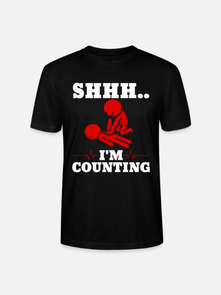 CPR Instructor - Stanley/Stella Unisex Bio-T-Shirt CRAFTER - Schwarz