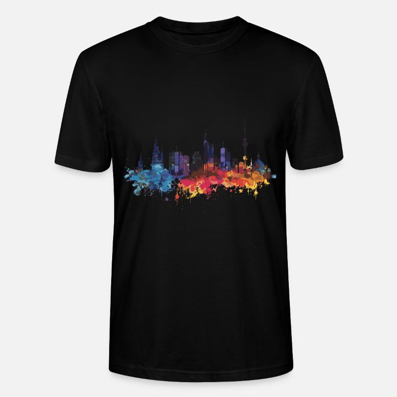 Mühlacker - T-shirt bio CRAFTER Stanley Stella Unisexe - noir