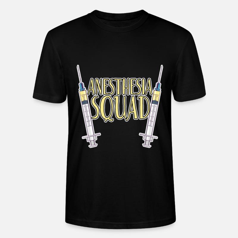 Escouade d’anesthésie 2 - T-shirt bio CRAFTER Stanley Stella Unisexe - noir