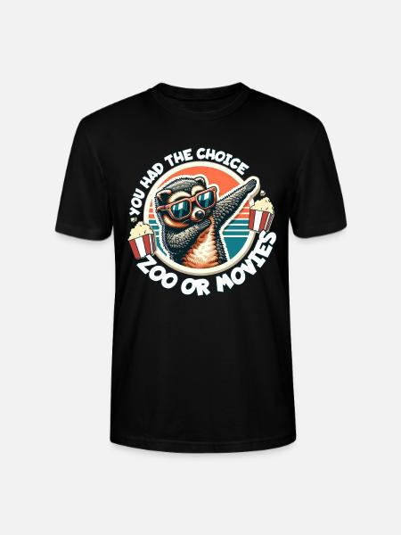 Marderbär Spruch - Stanley/Stella CRAFTER Unisex Organic T-Shirt - black
