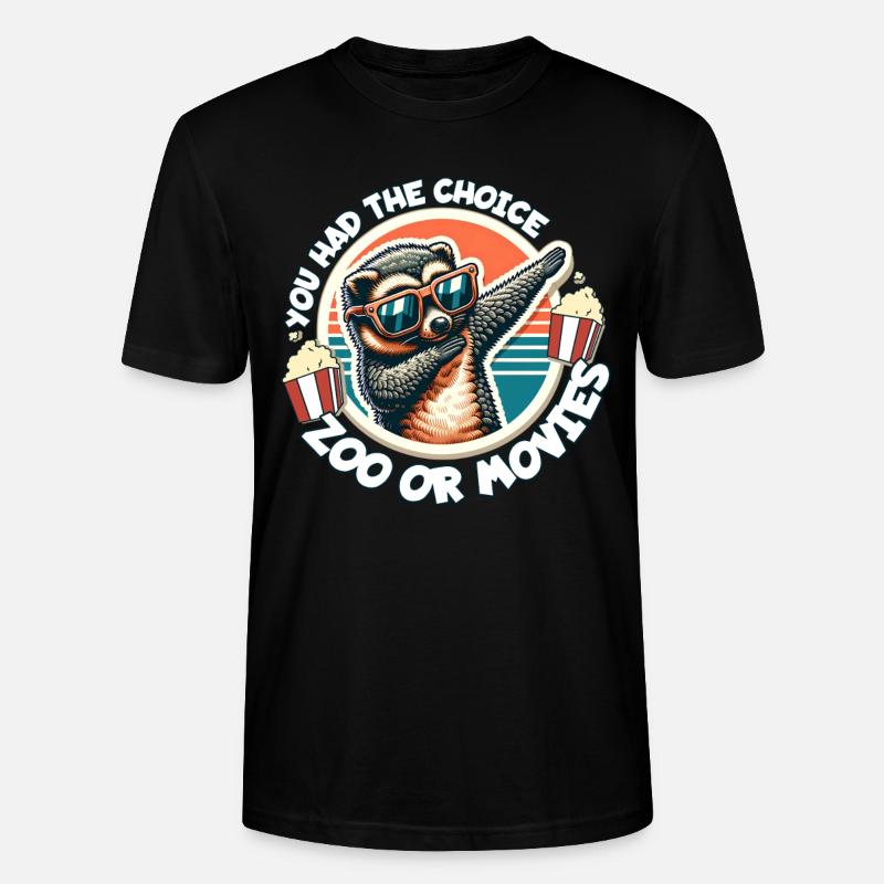 Marderbär Spruch - Stanley/Stella Unisex Bio-T-Shirt CRAFTER - Schwarz
