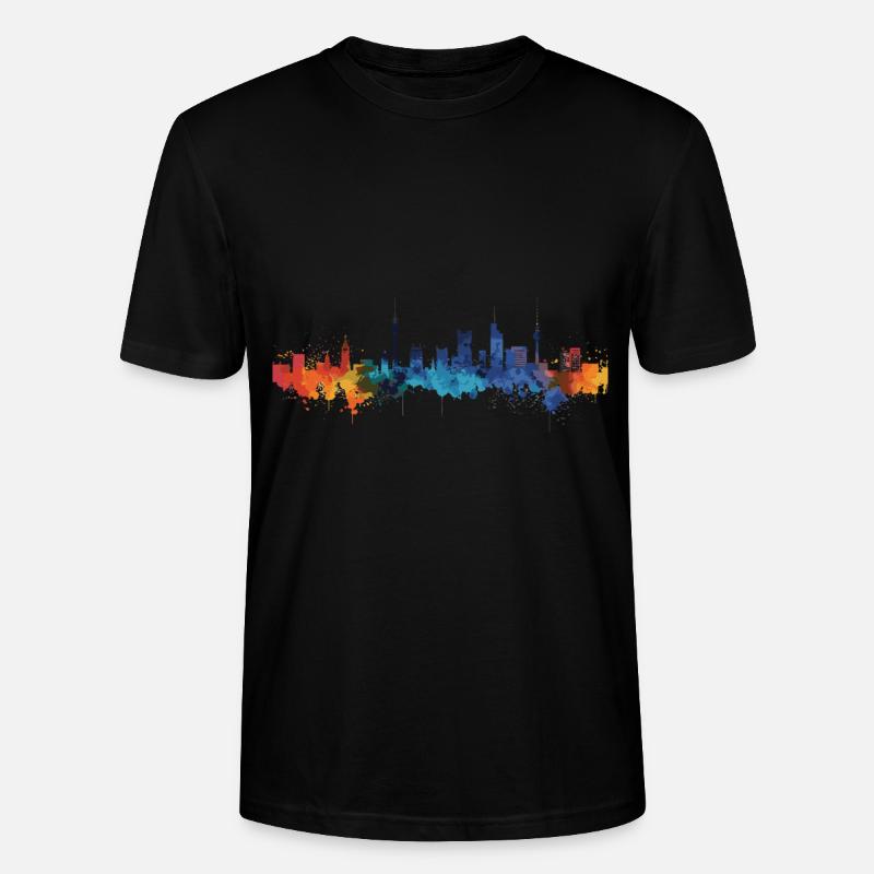 Neuss - Stanley/Stella Unisex Bio-T-Shirt CRAFTER - Schwarz