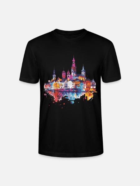 Oberkirch - Stanley/Stella Unisex Bio-T-Shirt CRAFTER - Schwarz