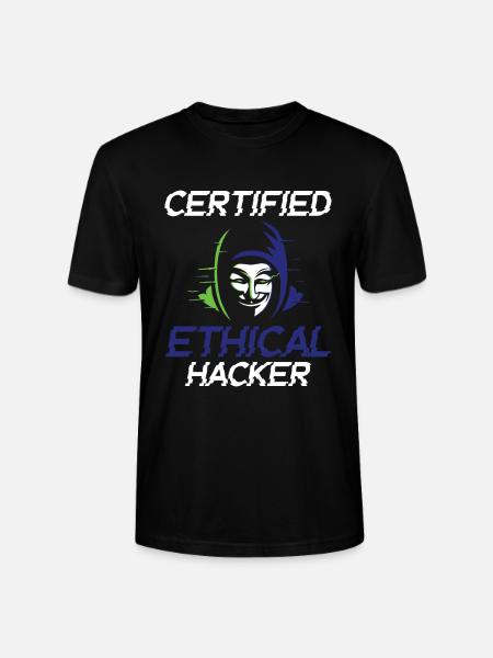 Certified Ethical Hacker - Ethical Hacker - Stanley/Stella Unisex Bio-T-Shirt CRAFTER - Schwarz