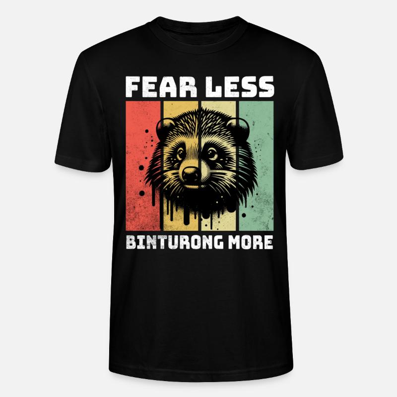 Marderbär Sprüche - Stanley/Stella Unisex Bio-T-Shirt CRAFTER - Schwarz