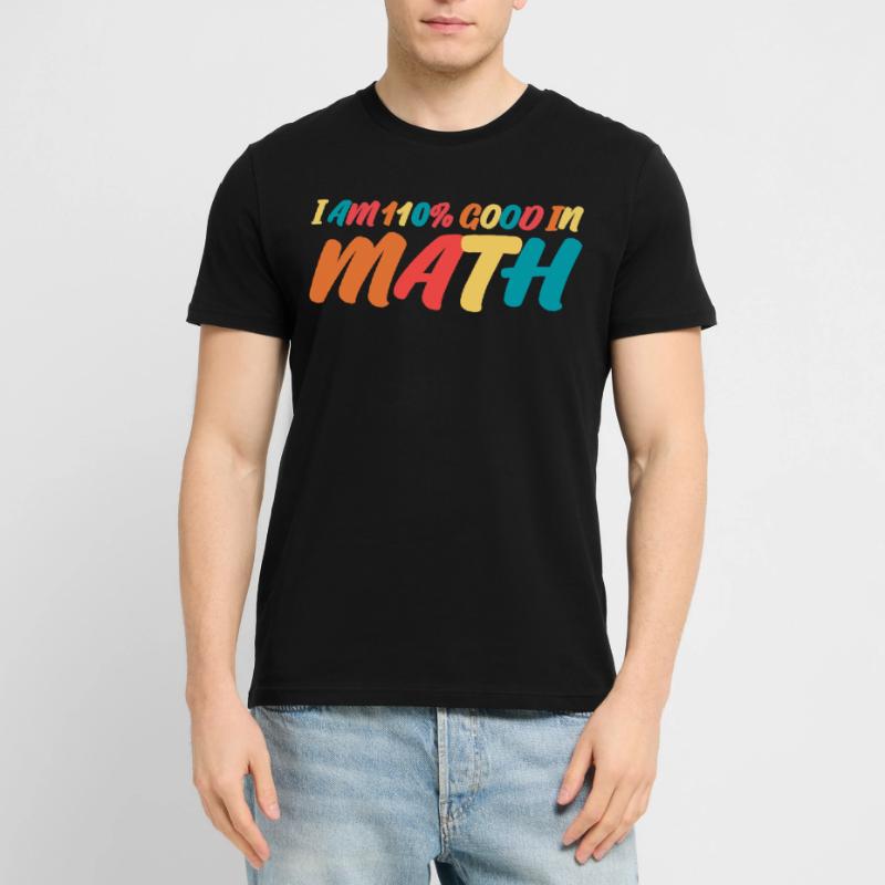 Math Teacher Maths Mathematics Physics Stanley/Stella CRAFTER Unisex Organic T-Shirt
