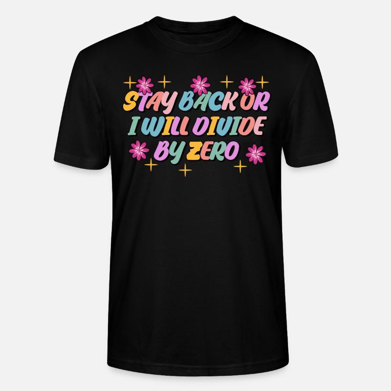 Math Teacher Maths Mathematics - Stanley/Stella Unisex Bio-T-Shirt CRAFTER - Schwarz
