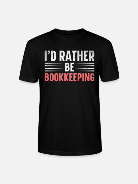 Buchhaltung Finanzbuchhalter Buchhalter Beruf - Stanley/Stella Unisex Bio-T-Shirt CRAFTER - Schwarz