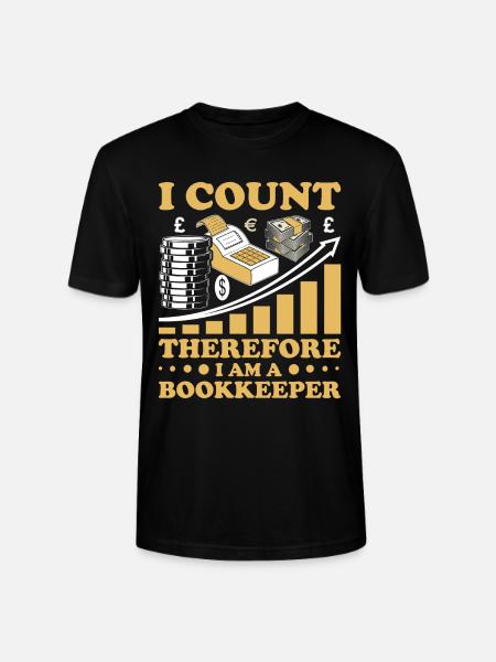 Buchhaltung Finanzbuchhalter Buchhalter Beruf - Stanley/Stella Unisex Bio-T-Shirt CRAFTER - Schwarz