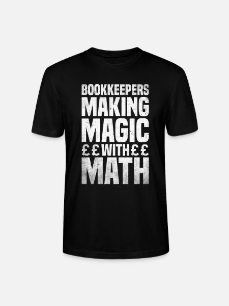 Buchhaltung Finanzbuchhalter Buchhalter Beruf - Stanley/Stella Unisex Bio-T-Shirt CRAFTER - Schwarz