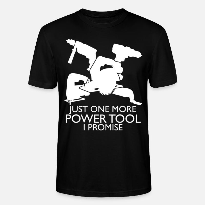 Outils électriques Outils électriques - T-shirt bio CRAFTER Stanley Stella Unisexe - noir