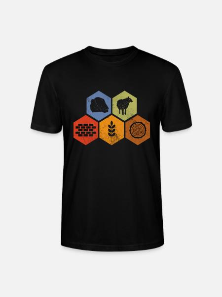 Board game - Stanley/Stella CRAFTER Unisex Organic T-Shirt - black