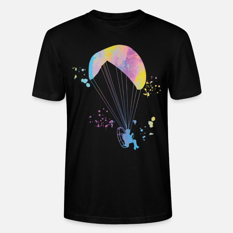 Parapente motorisé Paramoteur Paramoteur - T-shirt bio CRAFTER Stanley Stella Unisexe - noir