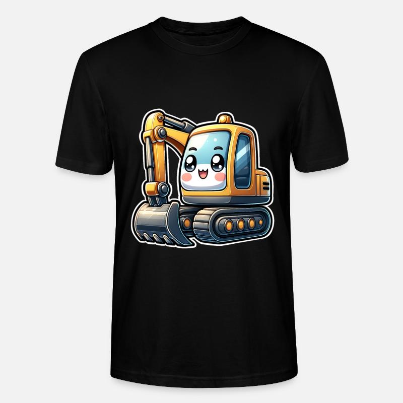 Bagger - Stanley/Stella Unisex Bio-T-Shirt CRAFTER - Schwarz