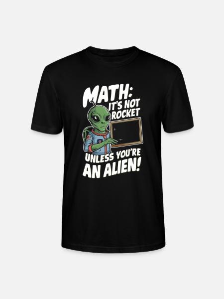 Lehrerleben Extraterrestrisches Sci-Fi Abenteuer - Stanley/Stella Unisex Bio-T-Shirt CRAFTER - Schwarz