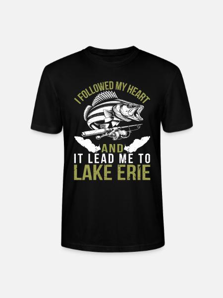 Walleye Fishing - Stanley/Stella Unisex Bio-T-Shirt CRAFTER - Schwarz