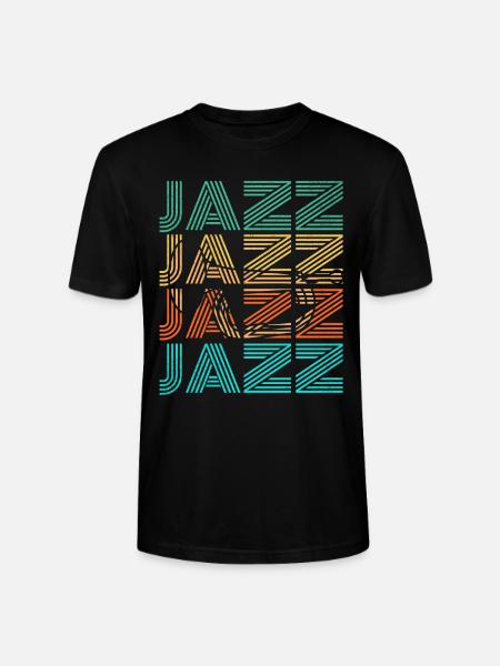 Jazz Musik - Stanley/Stella Unisex Bio-T-Shirt CRAFTER - Schwarz