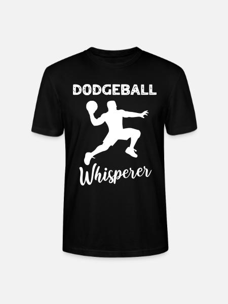 Dodgeball Sprüche - Stanley/Stella Unisex Bio-T-Shirt CRAFTER - Schwarz