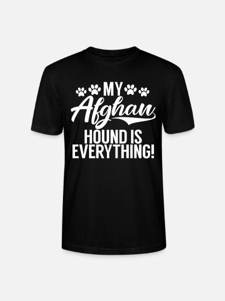 Afghan Hound Gifts - Stanley/Stella Unisex Bio-T-Shirt CRAFTER - Schwarz