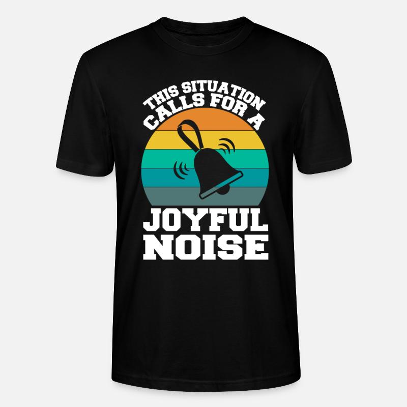 Handbell Choir - Stanley/Stella Unisex Bio-T-Shirt CRAFTER - Schwarz