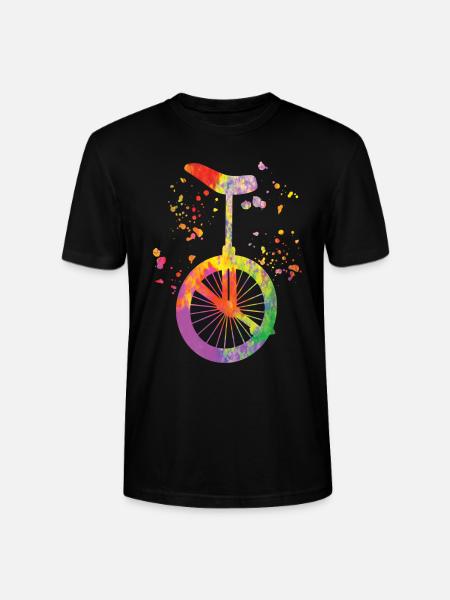 Unicyclist unicycle unicycle - Stanley/Stella CRAFTER Unisex Organic T-Shirt - black