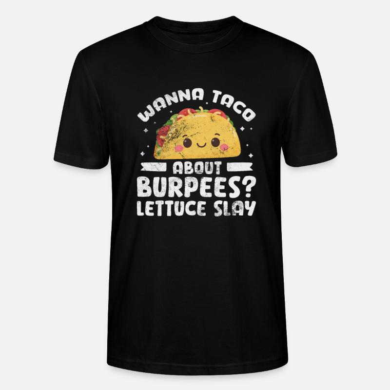 Burpees - Stanley/Stella Unisex Bio-T-Shirt CRAFTER - Schwarz