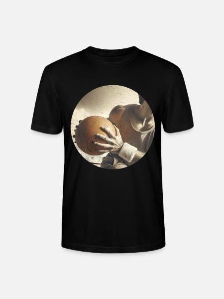 Dodgeball - Stanley/Stella Unisex Bio-T-Shirt CRAFTER - Schwarz