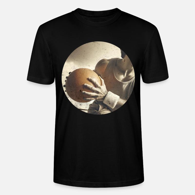 Ballon chasseur - T-shirt bio CRAFTER Stanley Stella Unisexe - noir