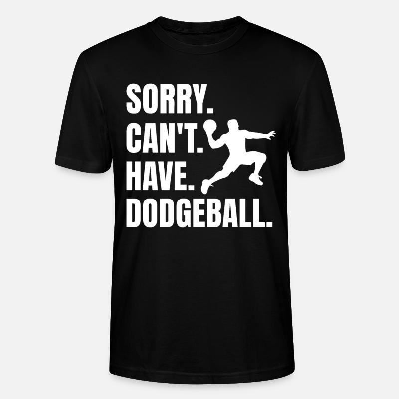 Dodgeball - Stanley/Stella Unisex Bio-T-Shirt CRAFTER - Schwarz