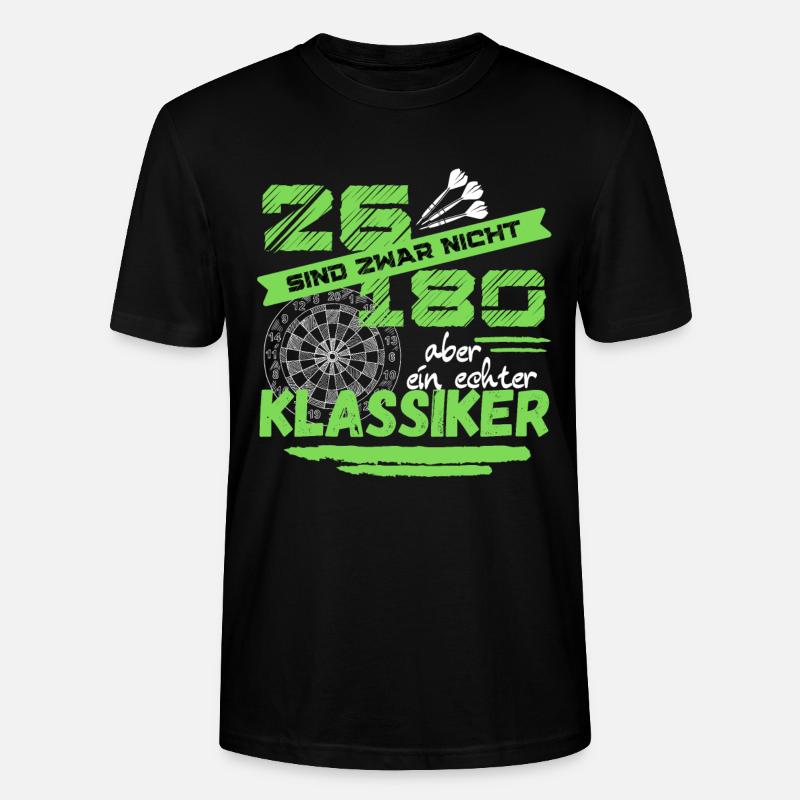 26 ne sont pas des 180 mais un vrai classique - T-shirt bio CRAFTER Stanley Stella Unisexe - noir